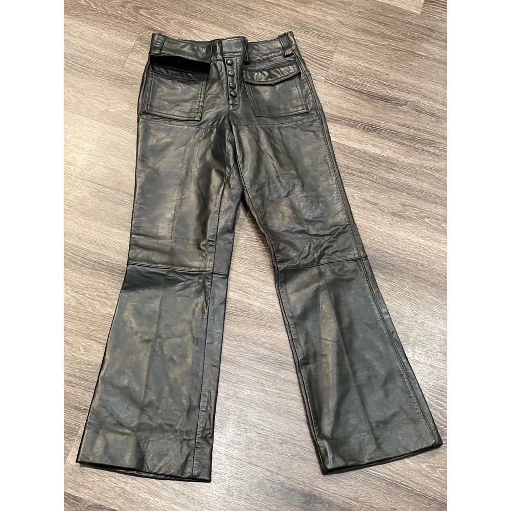 80s Silton California Buttery soft Leather Pants Sz 30